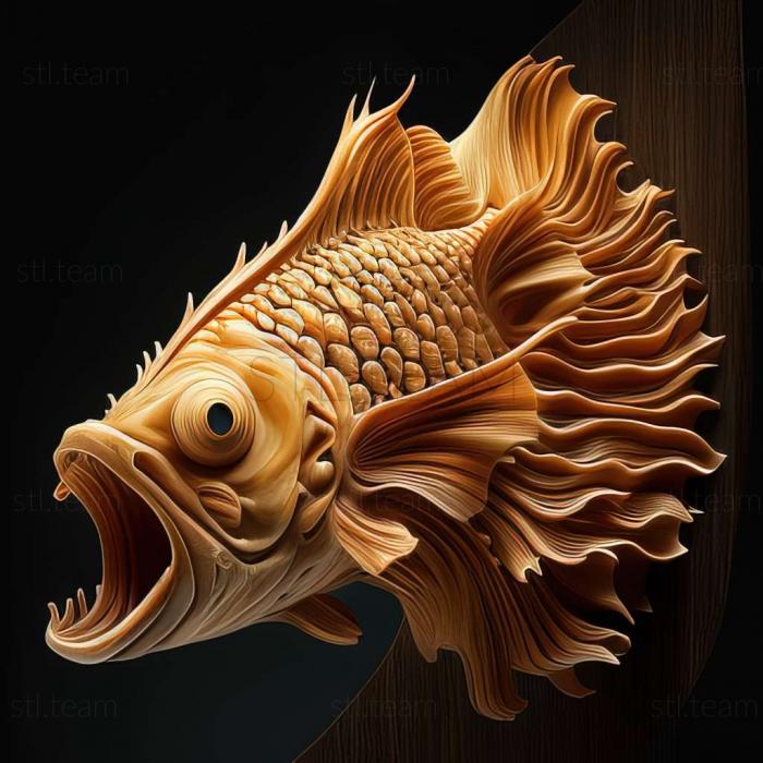 3D model Comet fish fish (STL)